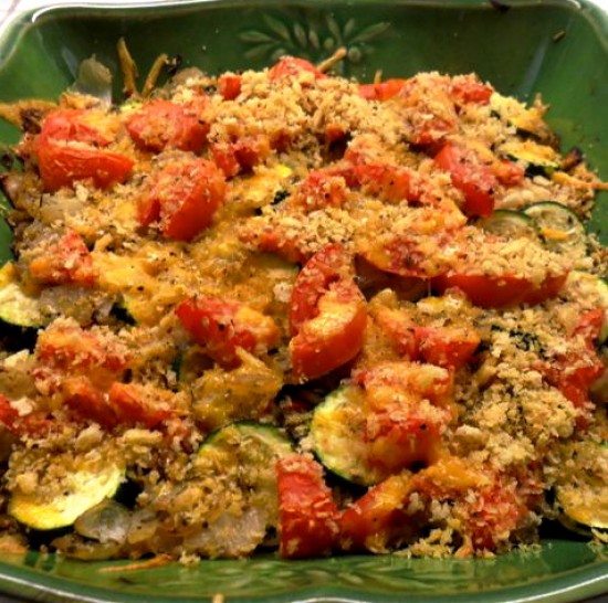 Cheesey Vegetable Gratin
